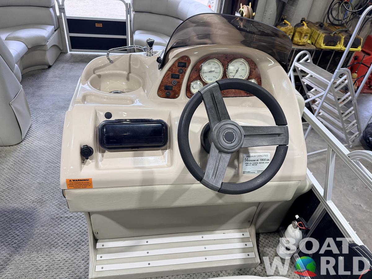 Used 2010 Starcraft StarDeck 8522 & 50HP Mercury 4Stroke -$14,995