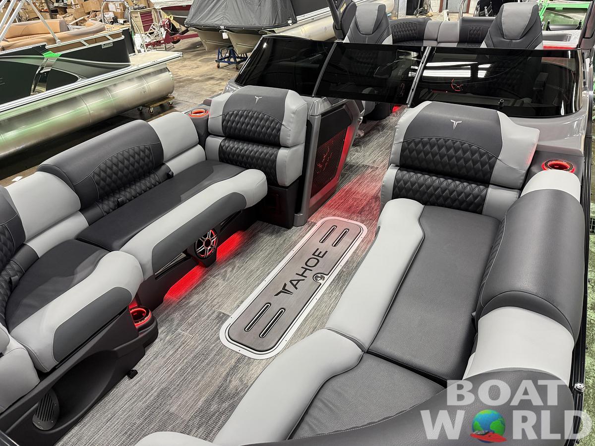 2026 Tahoe Pontoons Grand Tahoe 2585 Elite Windshield Tritoon & Mercury 400HP V10