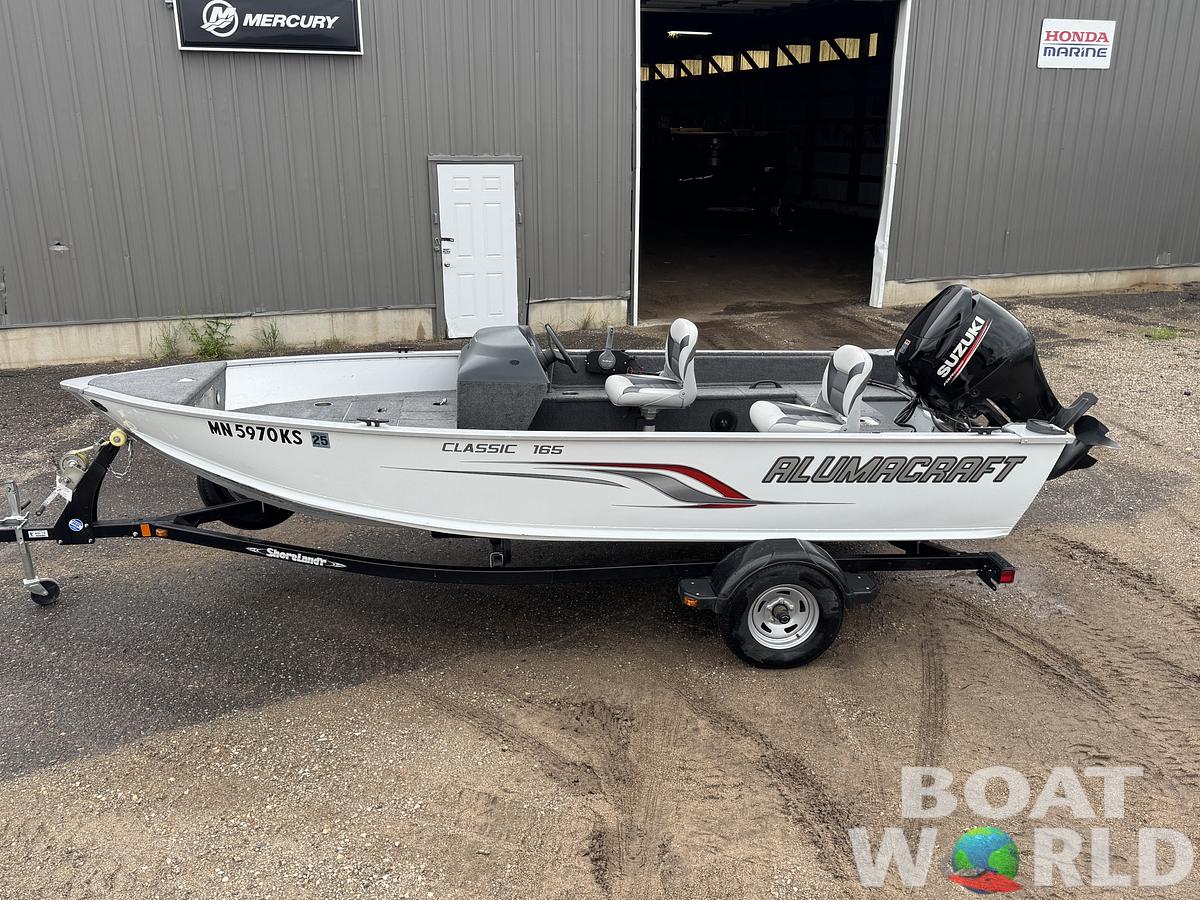 Used 2011 Alumacraft  Classic 165 with 70HP Suzuki Fourstroke EFI