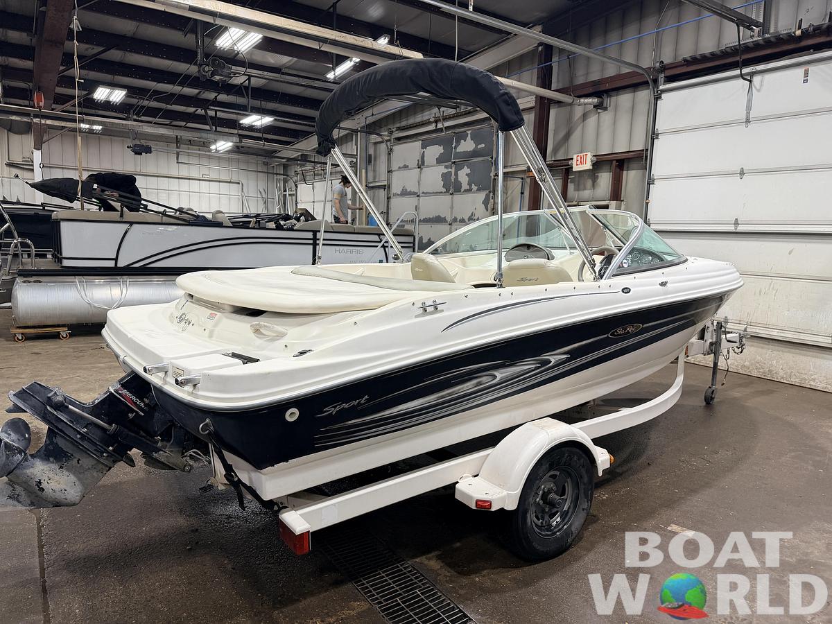 Used 2004 Sea Ray Sport 180 Runabout & 135HP 3.0L Mercruiser - $7,995