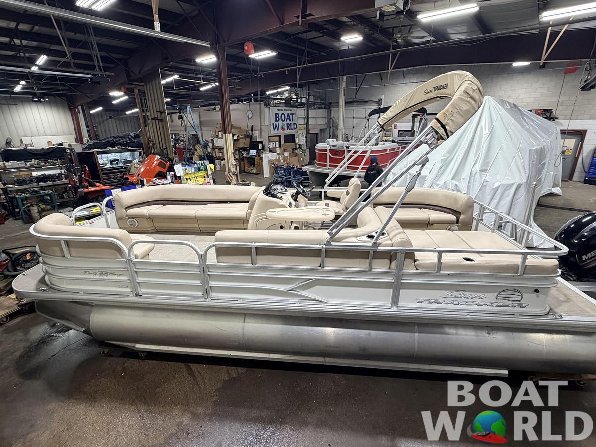 Used 2017 Sun Tracker  Party Barge 22 150HP Tritoon $34,995