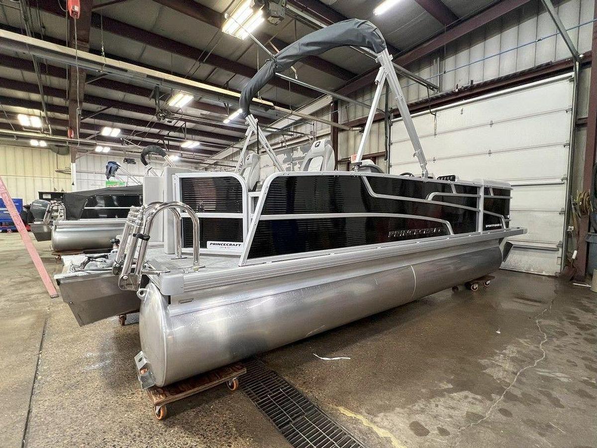 2025 Princecraft 21 Sportfisher 2RS Fish & Cruise Pontoon & Mercury 4-Stroke EFI