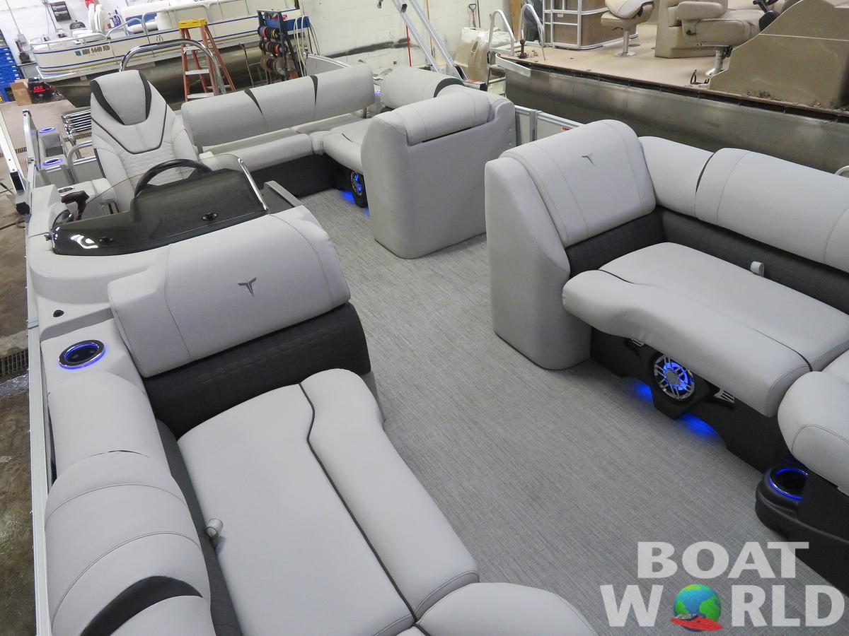 2024 Tahoe Pontoons Cascade 2385 Swingback (VRB) & Honda 115HP 4-Stroke EFI