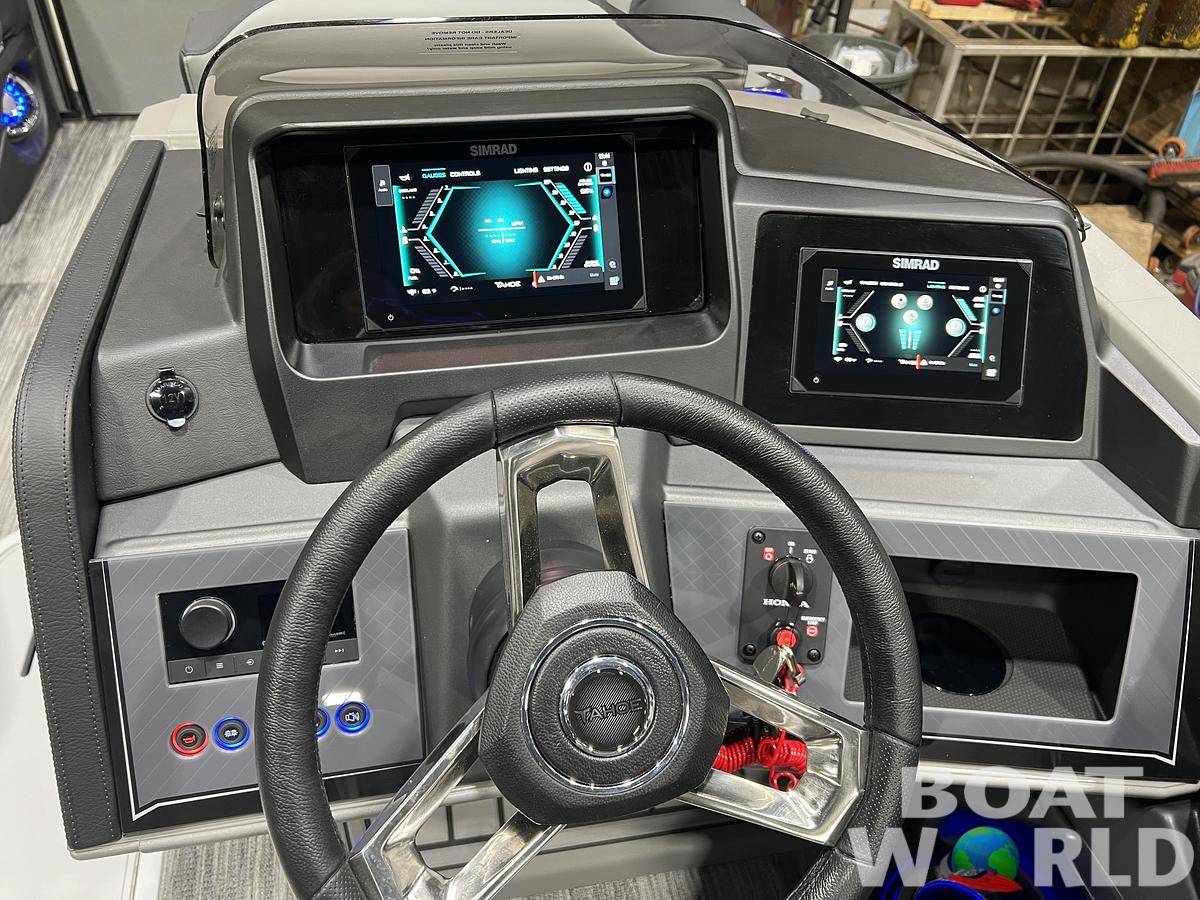 2026 Tahoe Pontoons Cascade 2385 Swingback (VRB) Tritoon