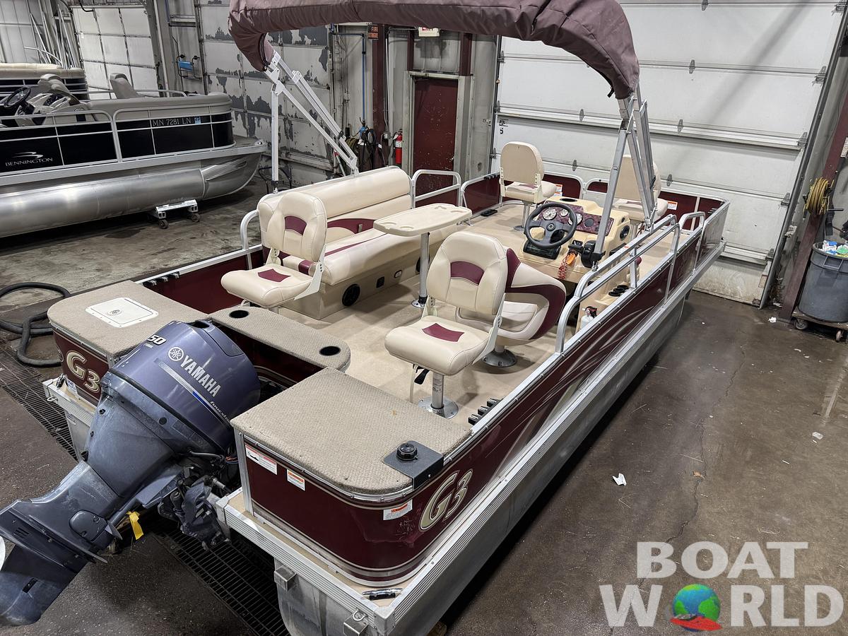 Used 2012 G3 SunCatcher LV 188 Fish Pontoon