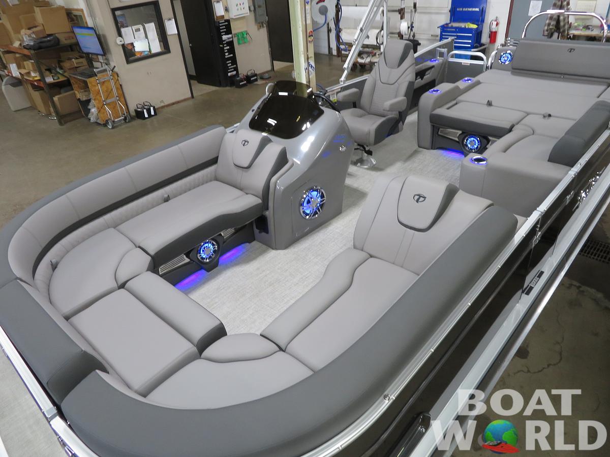 2024 Tahoe Pontoons Cascade 2385 VRL Swingback & Honda 140HP 4-Stroke EFI