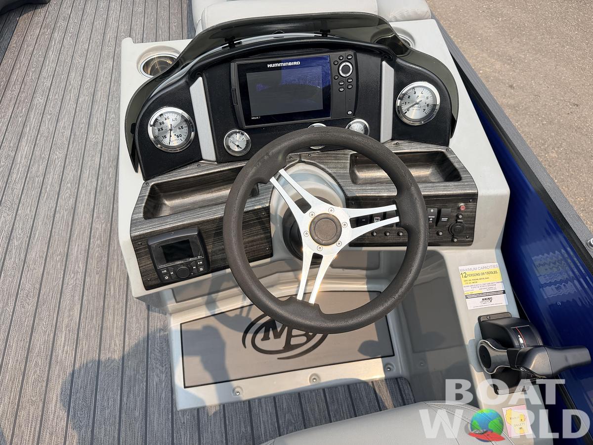 Used 2021 Montego Bay 8522 Fish & Cruise Deluxe Pontoon & 90HP Honda 4Stroke -$29,995