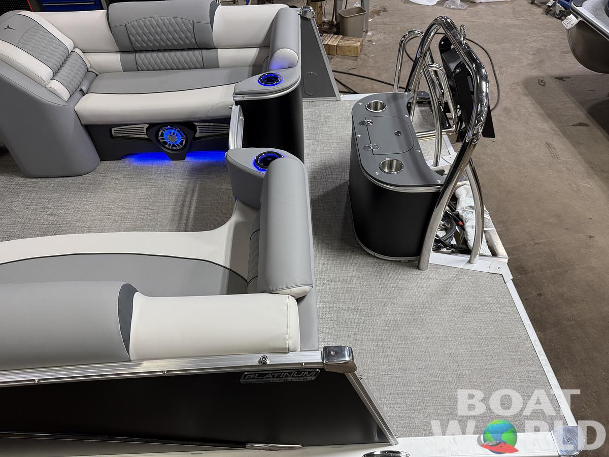 2025 Tahoe Pontoons Cascade 2385 Quad Lounge & Honda 4-Stroke EFI