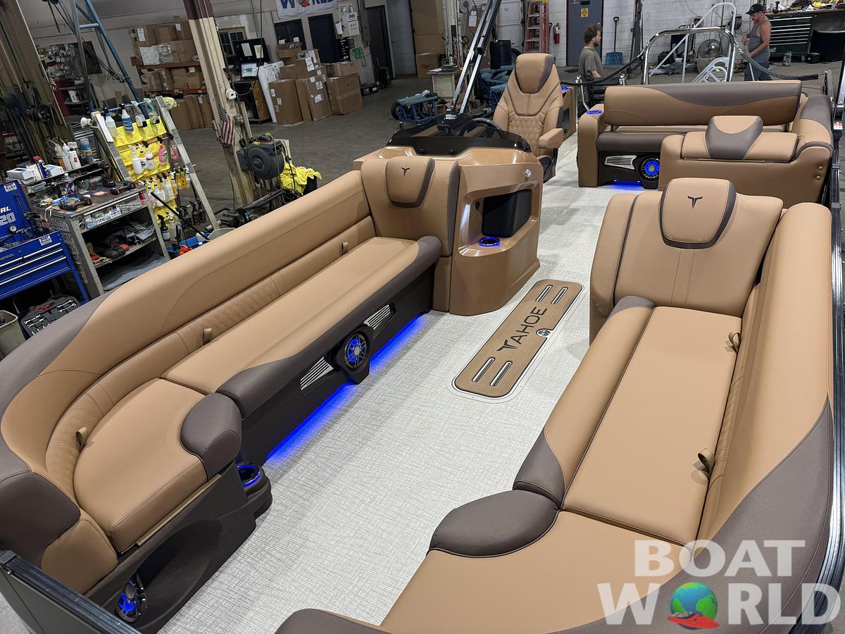 2027 Tahoe LTZ 300HP VRB 2585 Swingback Tritoon $74,995