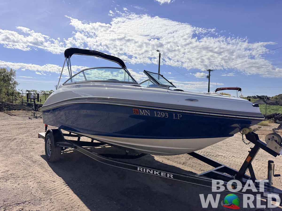 Used 2017 Rinker QX19 Bowrider & 250HP 4.5L V6 Mercruiser -$17,995