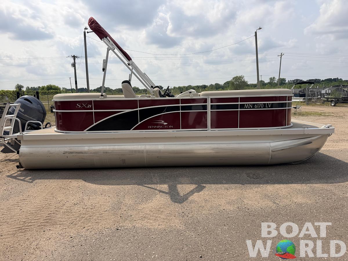 Used 2019 Bennington 21 SX Quad Lounge & Yamaha 90HP 4Stroke -$29,995