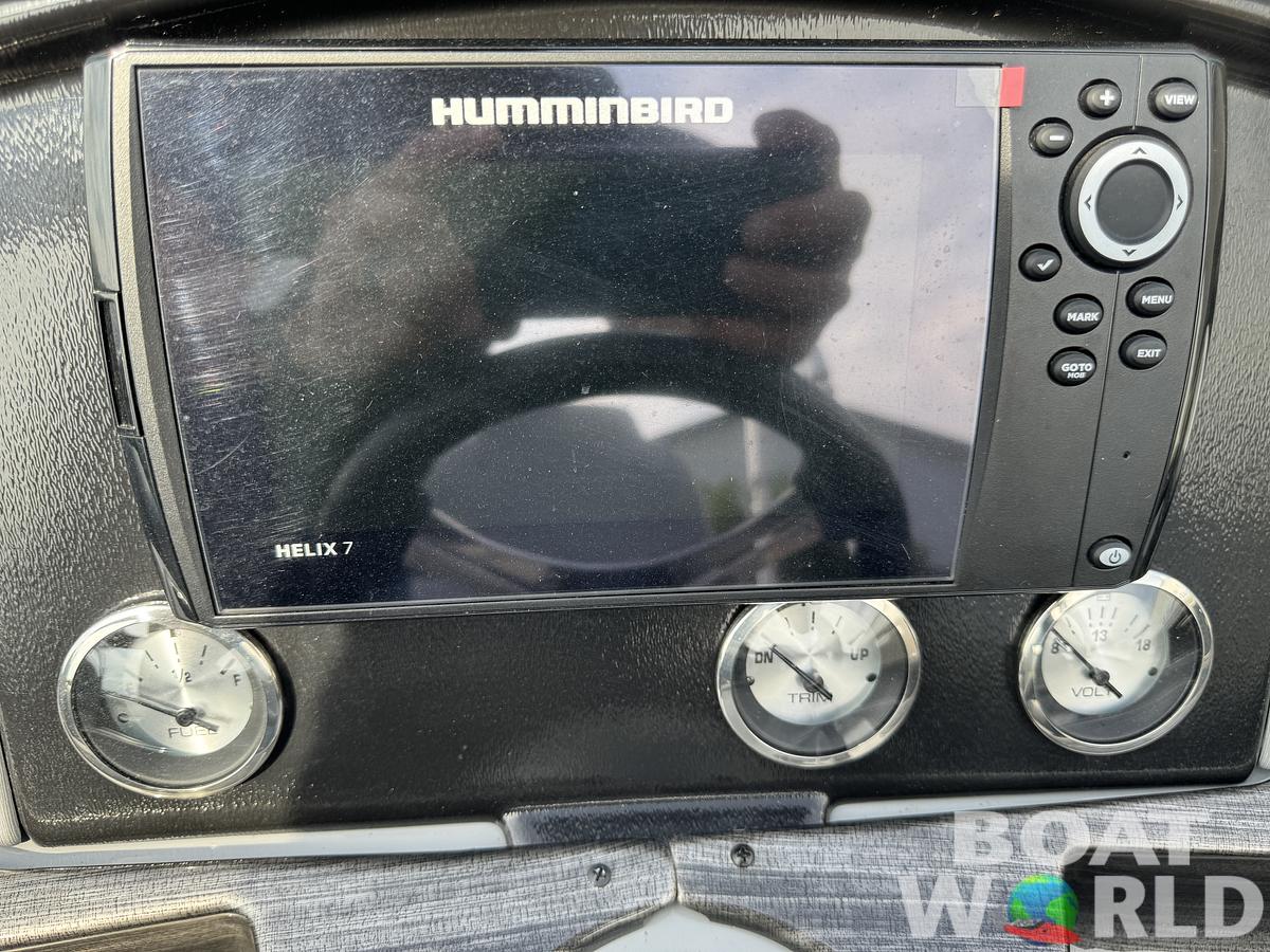 Used 2023 Montego Bay 8522 Quad Lounge Pontoon with 115HP Honda Fourstroke EFI