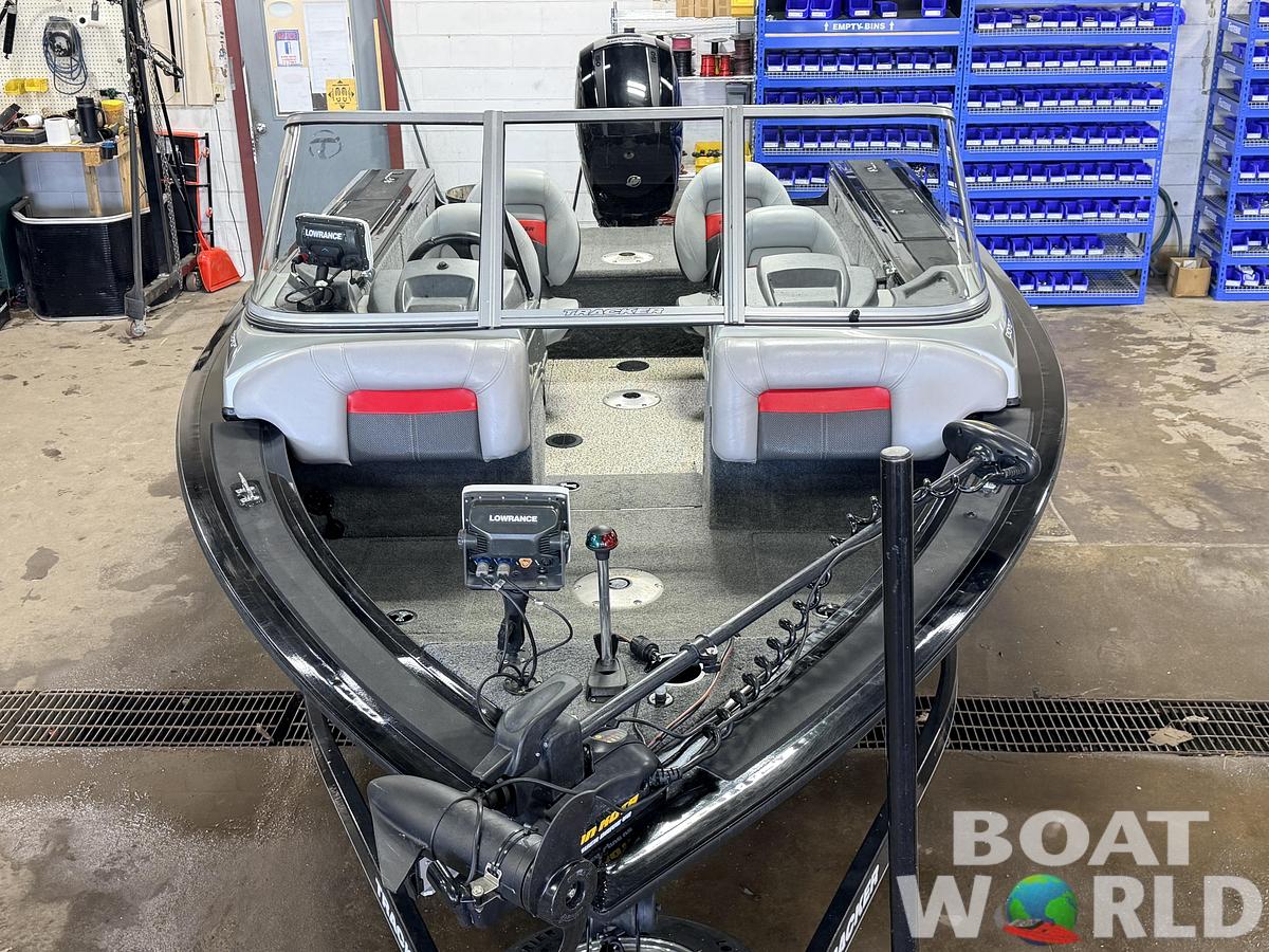 Used 2016 Tracker Targa V18 WT with 150HP Mercury 4Stroke & Tandem Axle Trailer - $29,995