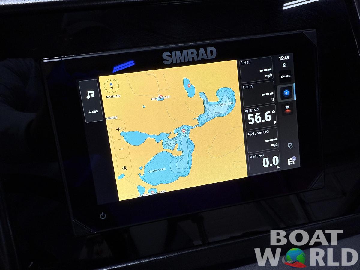 2025 Tahoe Pontoons Cascade 2385 Quad Lounge Shift SS Tritoon & Honda 4-Stroke EFI