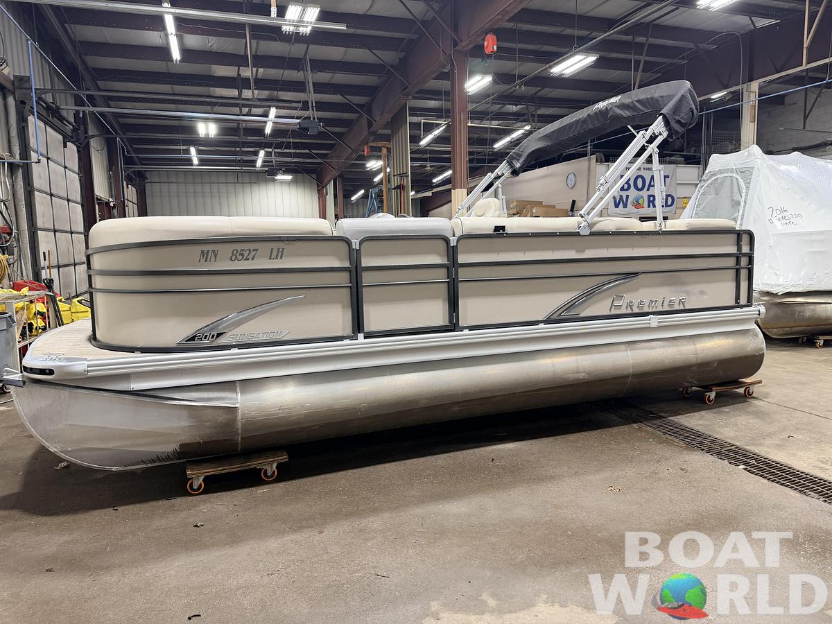 Used 2015 Premier 200 SunSation Pontoon