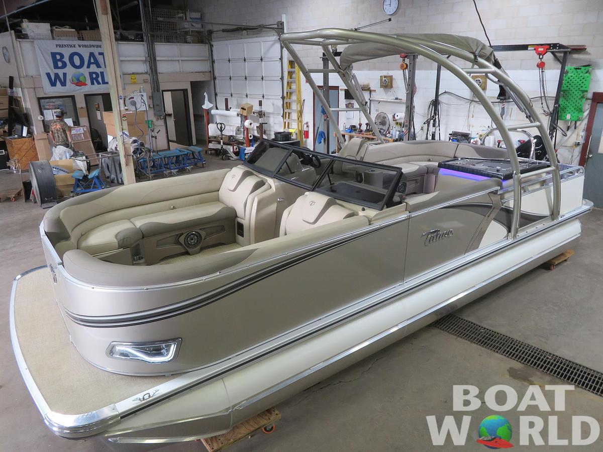 2024 Tahoe Pontoons LTZ 2385 Elite Windshield Tritoon & Suzuki 200HP 4-Stroke EFI