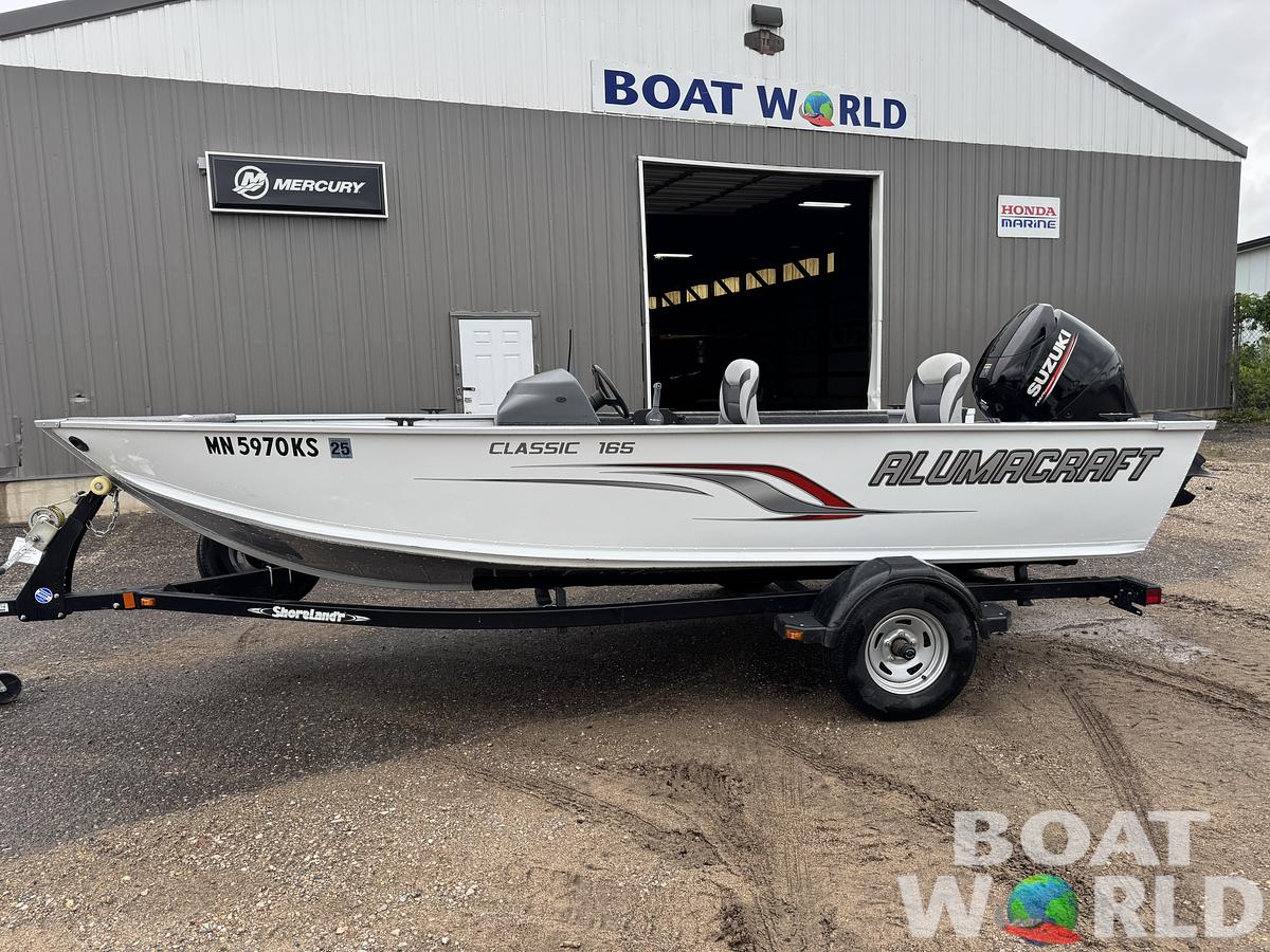 Used 2011 Alumacraft  Classic 165 with 70HP Suzuki Fourstroke EFI