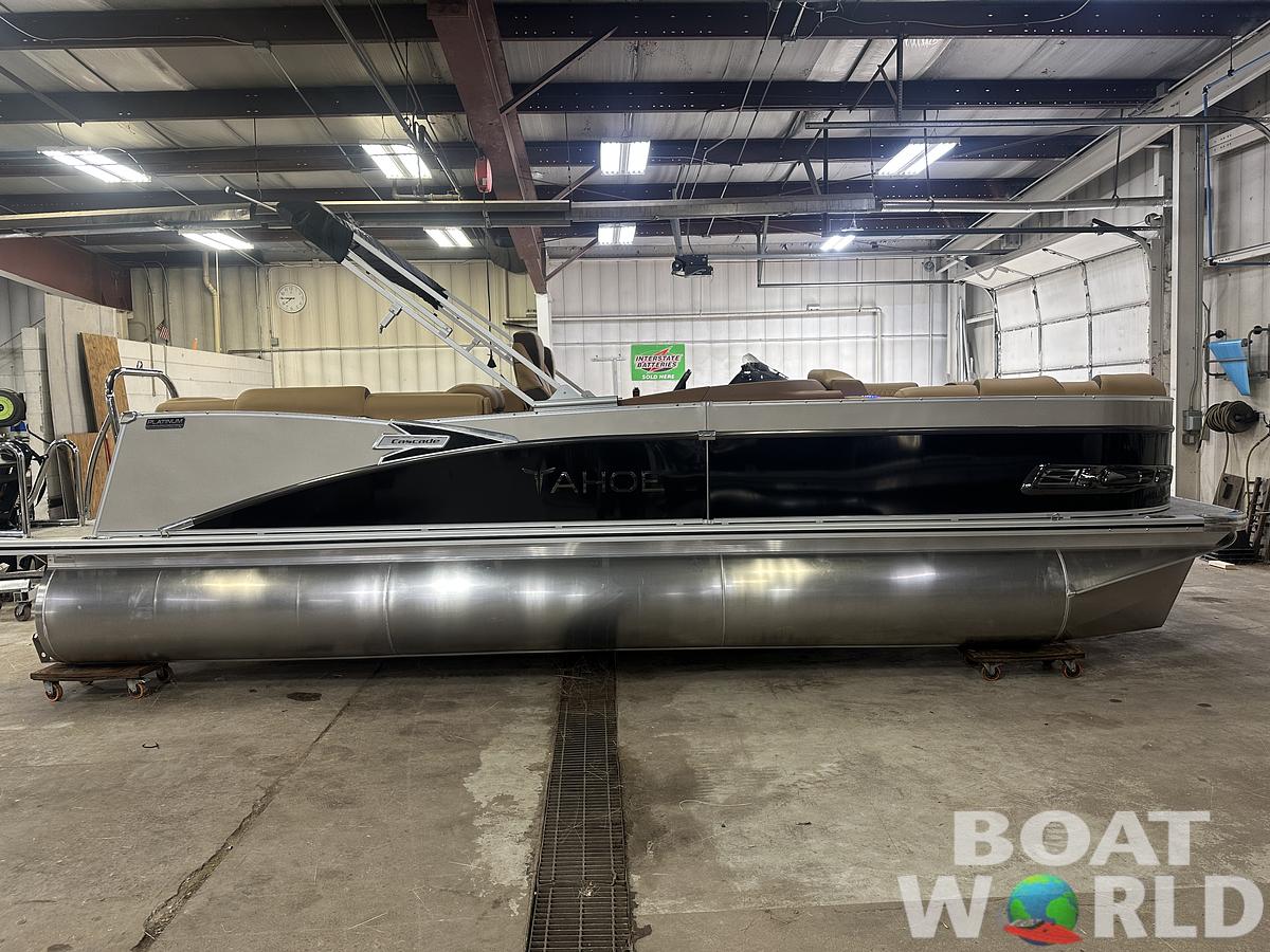 2025 Tahoe Pontoons Cascade 2385 Quad Lounge & Honda 4-Stroke EFI