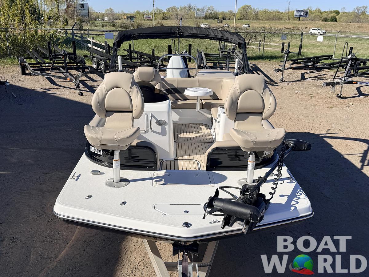 Used 2021 Hurricane Fun Deck 198 with 140HP Suzuki & Tandem Axle Trailer -$31,995