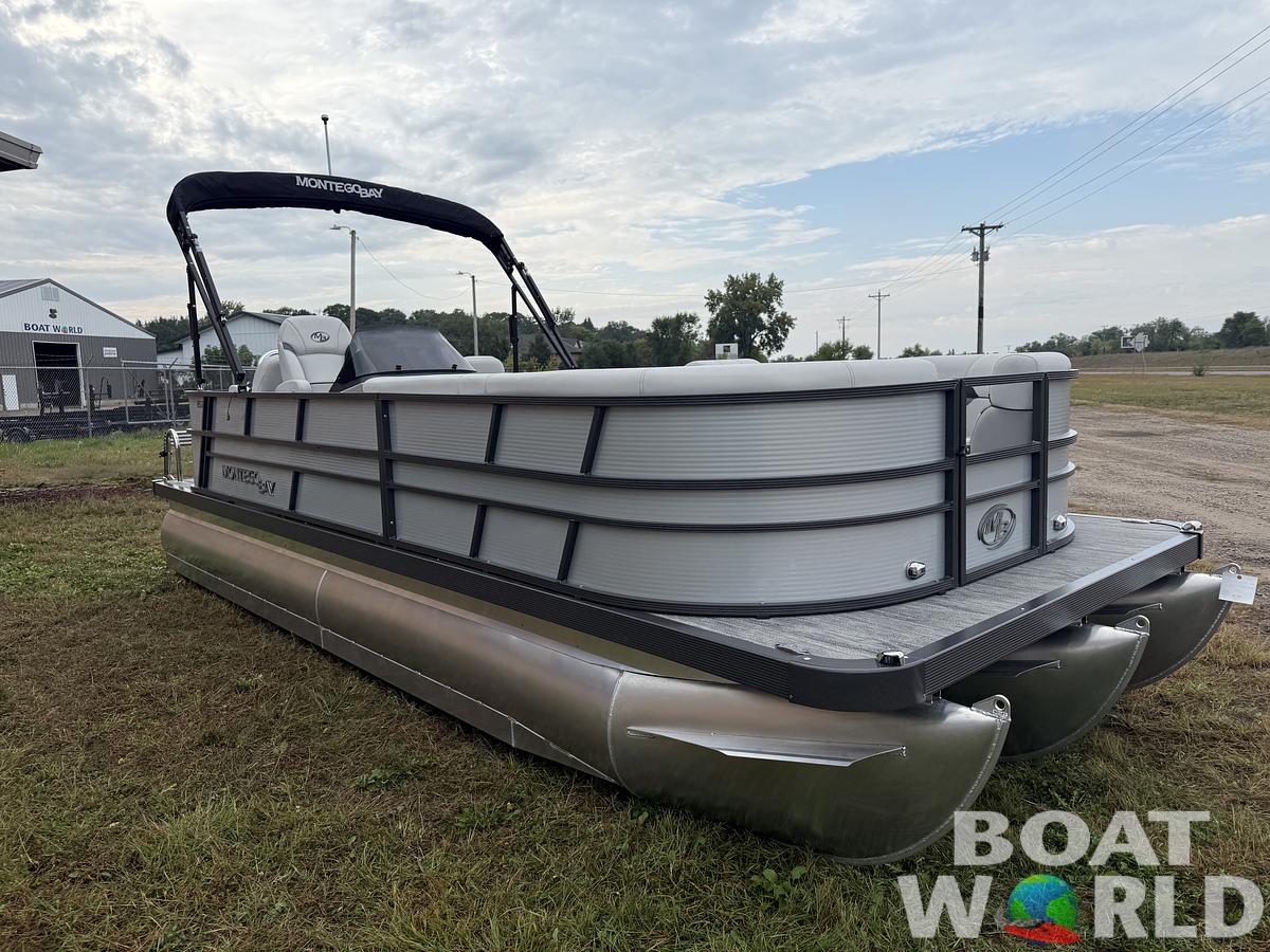 2025 Montego Bay 8522 Fish & Cruise Tritoon & Honda 150HP 4-Stroke EFI