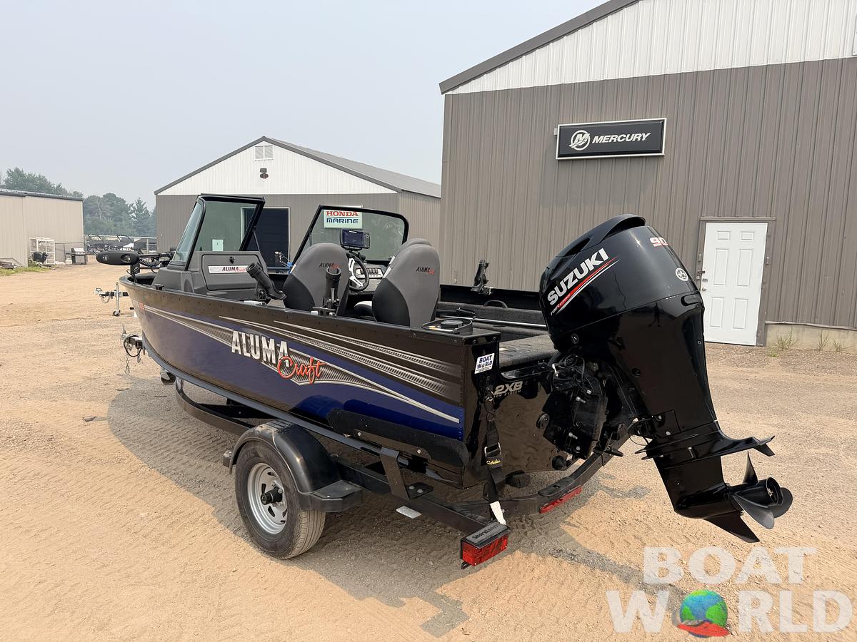 Used 2017 Alumacraft Competitor 165 Sport & 90HP Suzuki 4Stroke -$24,995