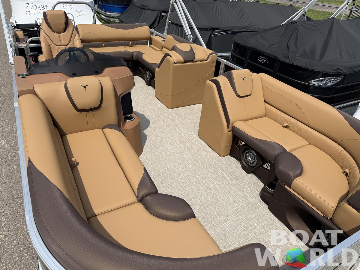 2025 Tahoe Pontoons LTZ 2385 Swingback (VRB) Tritoon & Honda 4-Stroke EFI