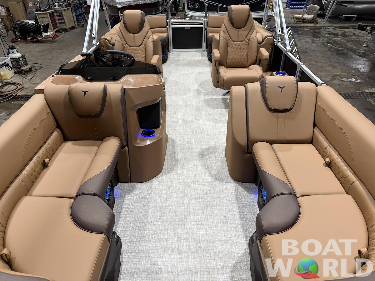 2026 Tahoe Pontoons LTZ 2385 Quad Lounge Tritoon