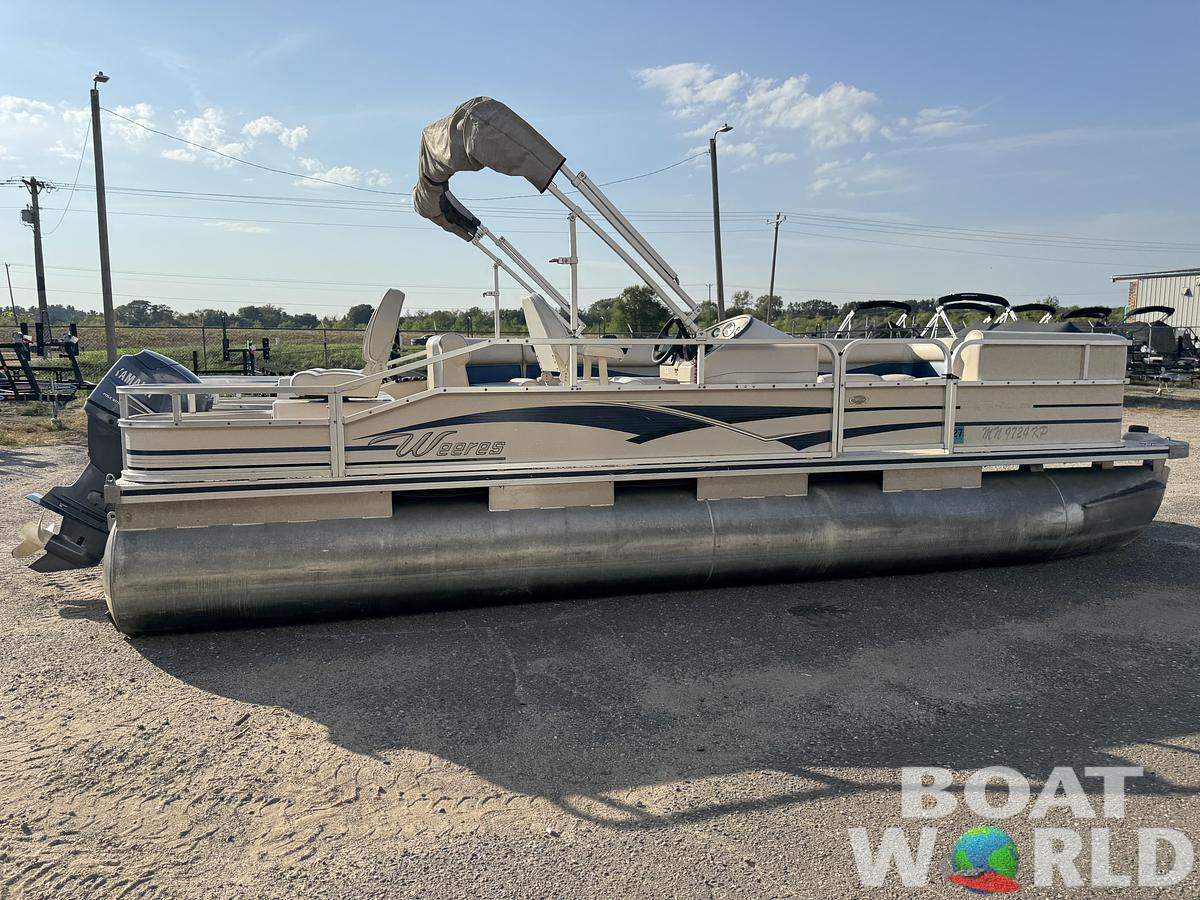 Used 2009 Weeres Family Fish Deluxe 220 Pontoon