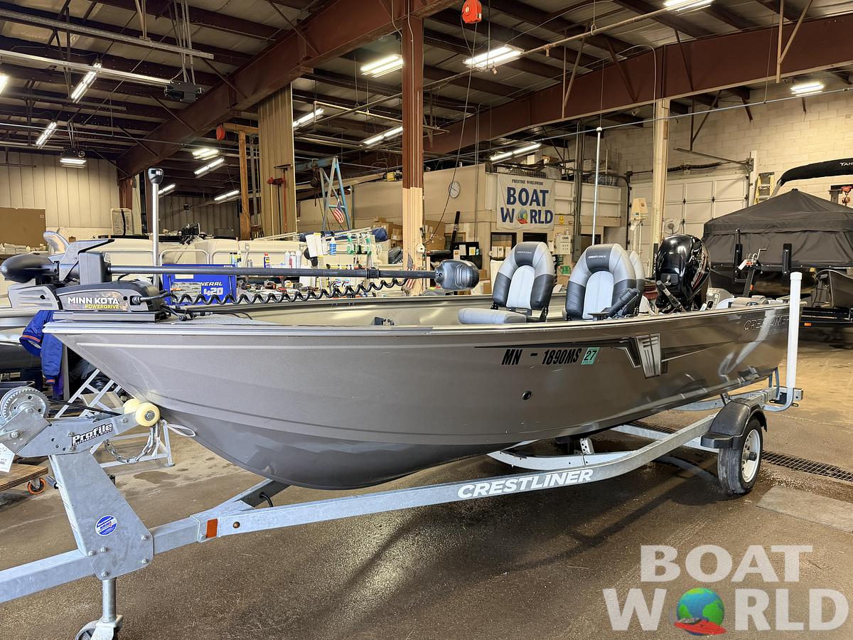 Used 2021 Crestliner 1650 Discovery Aluminum Fishing Boat - $13,995