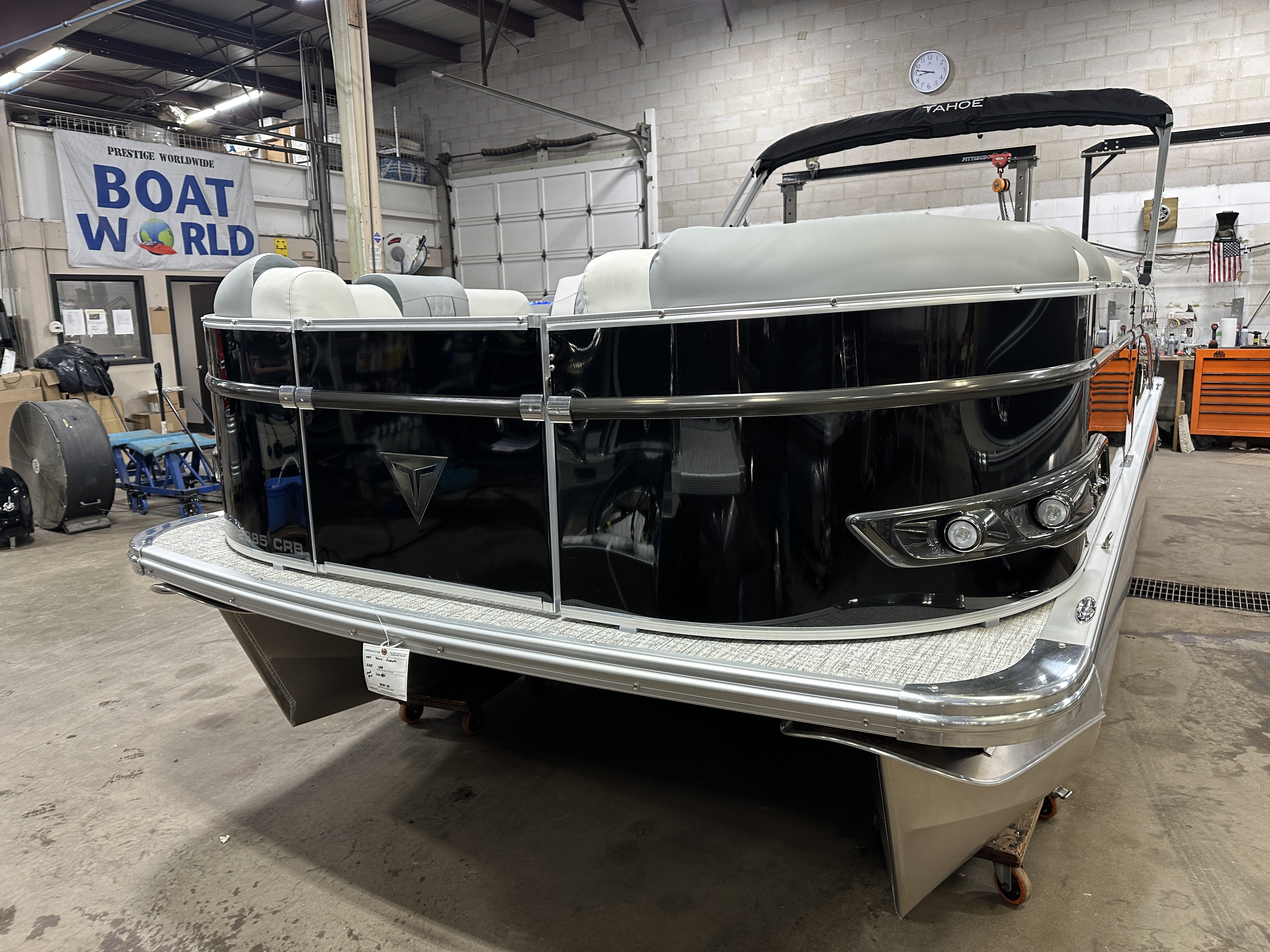 2025 Tahoe Pontoons Cascade 2385 Cruise Rear Bench (CRB) & Honda 4-Stroke EFI