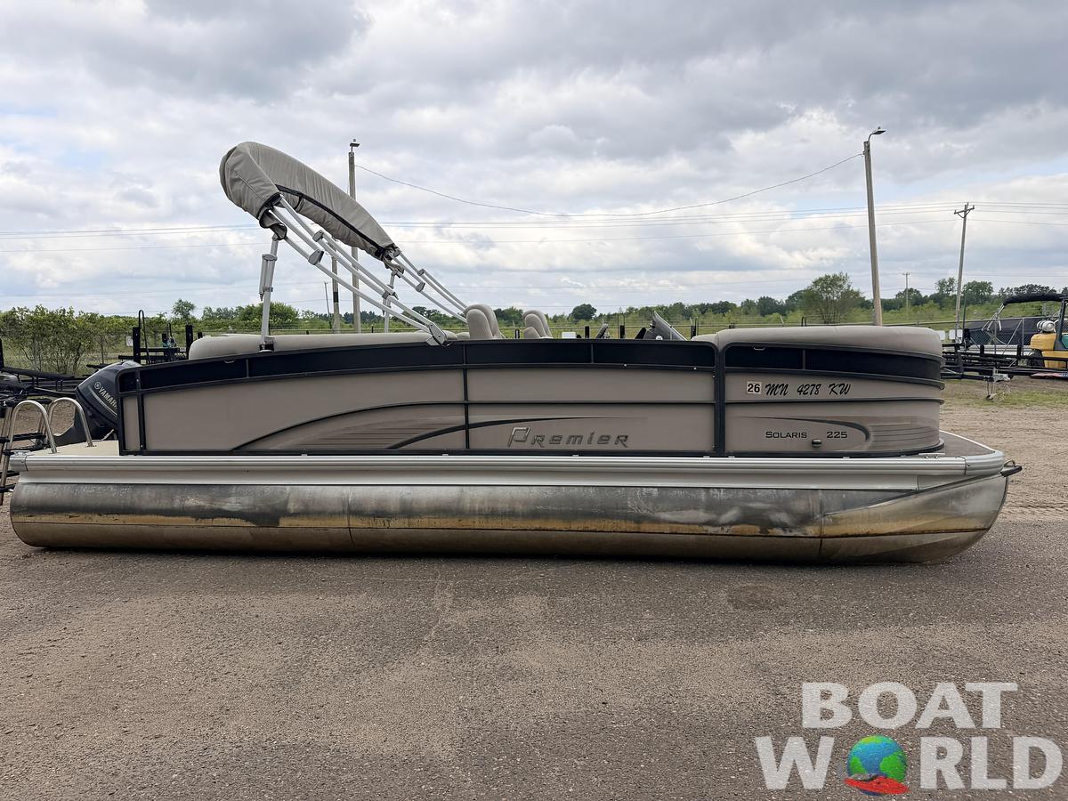 Used 2012 Premier 225 Solaris & 50HP Yamaha 4Stroke -$19,995