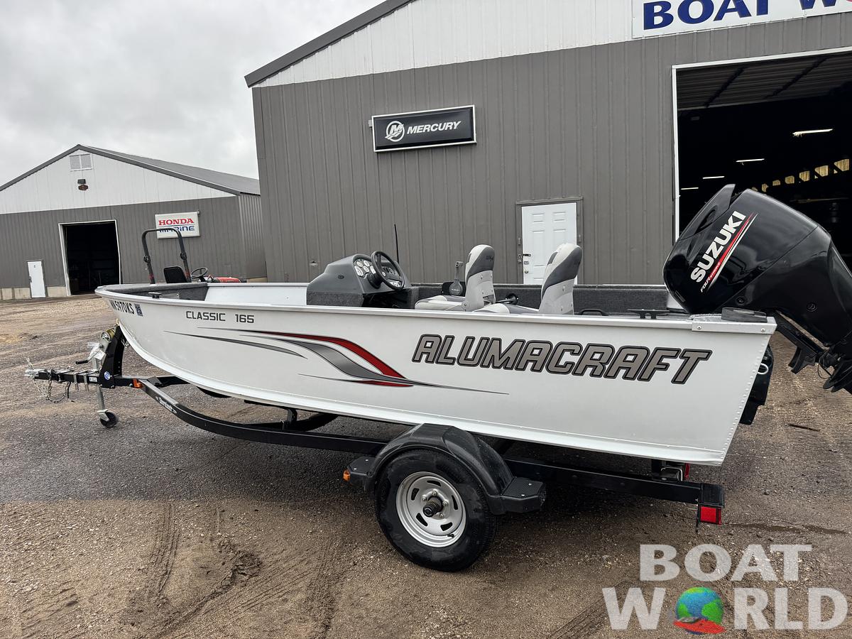 Used 2011 Alumacraft  Classic 165 with 70HP Suzuki Fourstroke EFI