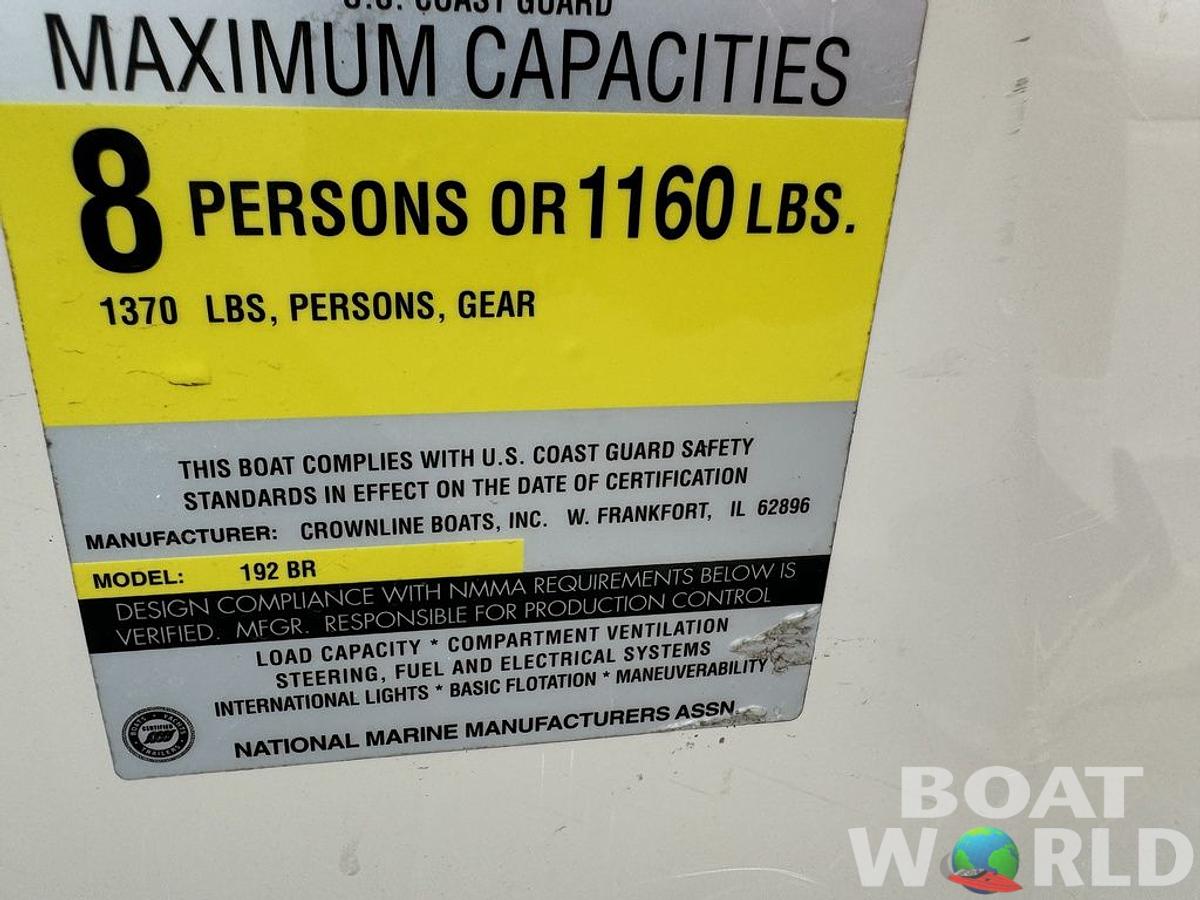 Used 2000 Crownline 192 4.3 V6 Open Bow Runabout