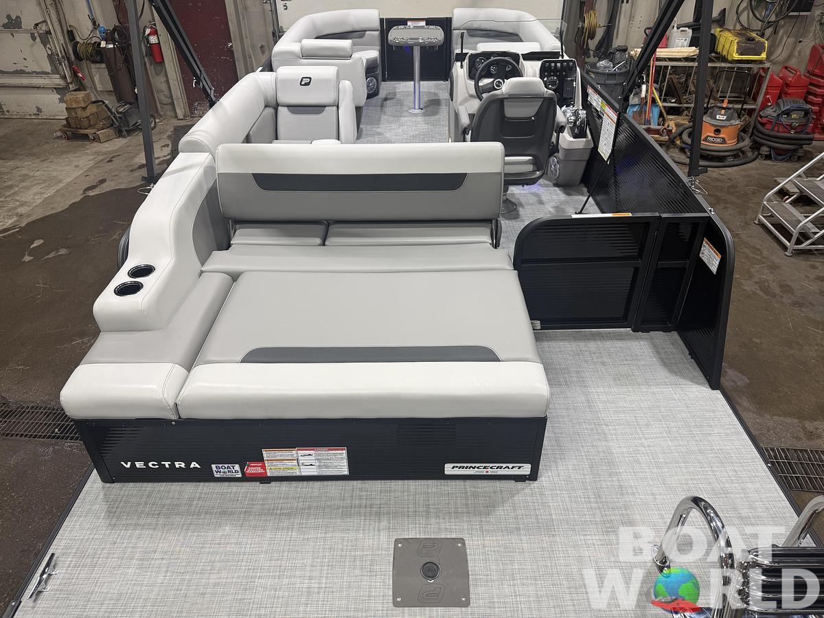 2026 Princecraft Vectra 23 RL Swingback Lounge Pontoon