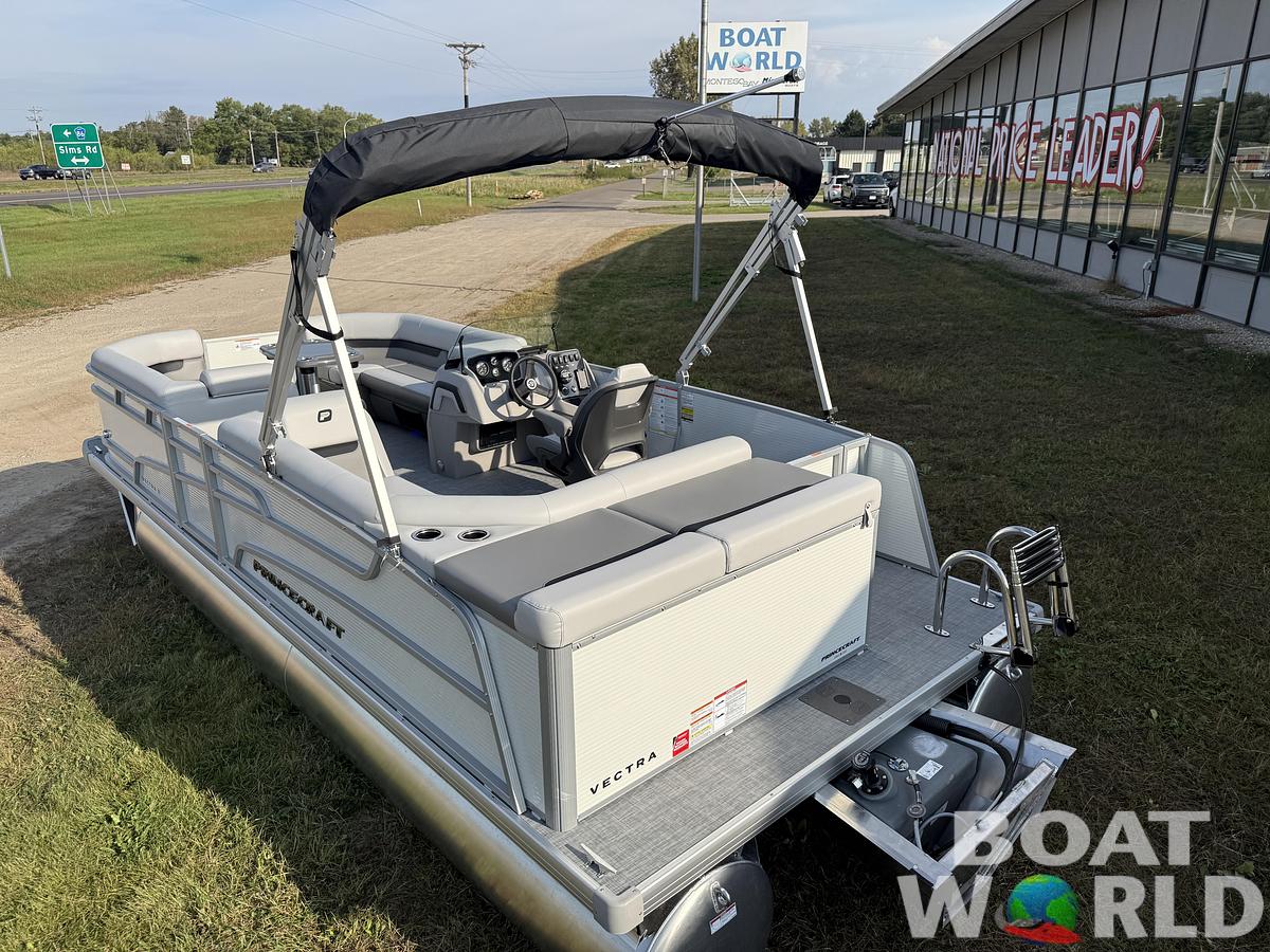 2026 Princecraft Vectra 21 Cruise Lounge Pontoon & Mercury 4-Stroke EFI