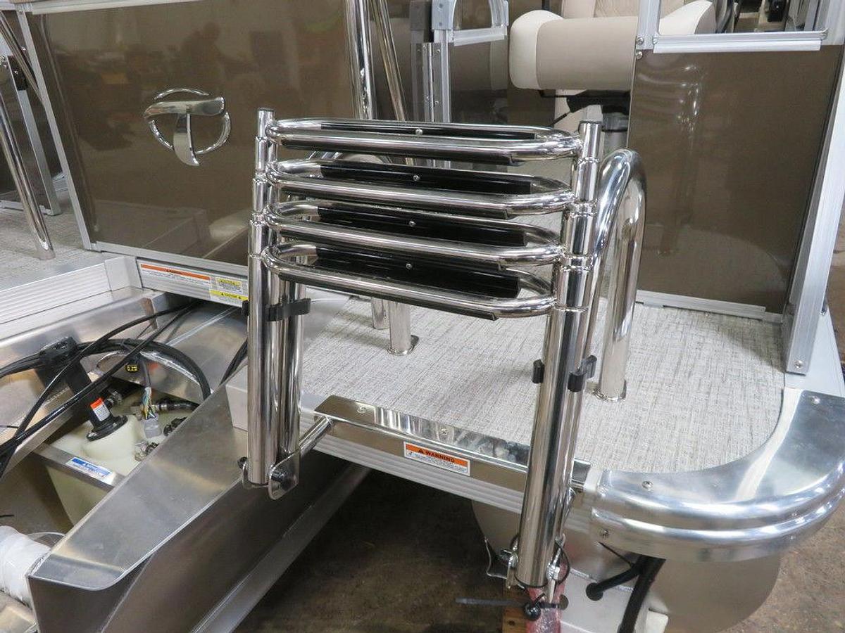 Used 2023 Tahoe Pontoons Cascade 2385 Rear Fish Tritoon & 150HP 4-Stroke EFI