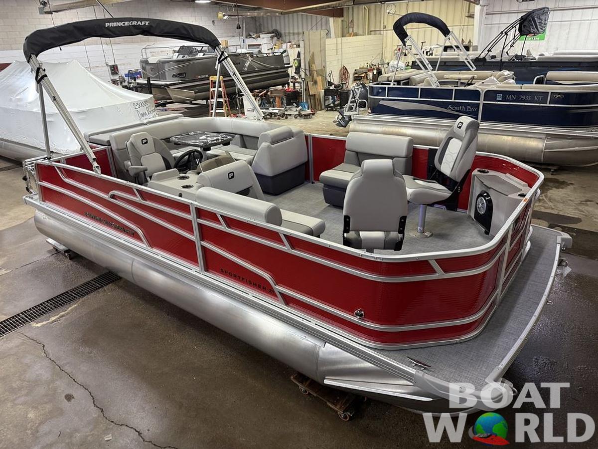 2025 Princecraft 21 Sportfisher 2-S Pontoon & Mercury 4-Stroke EFI