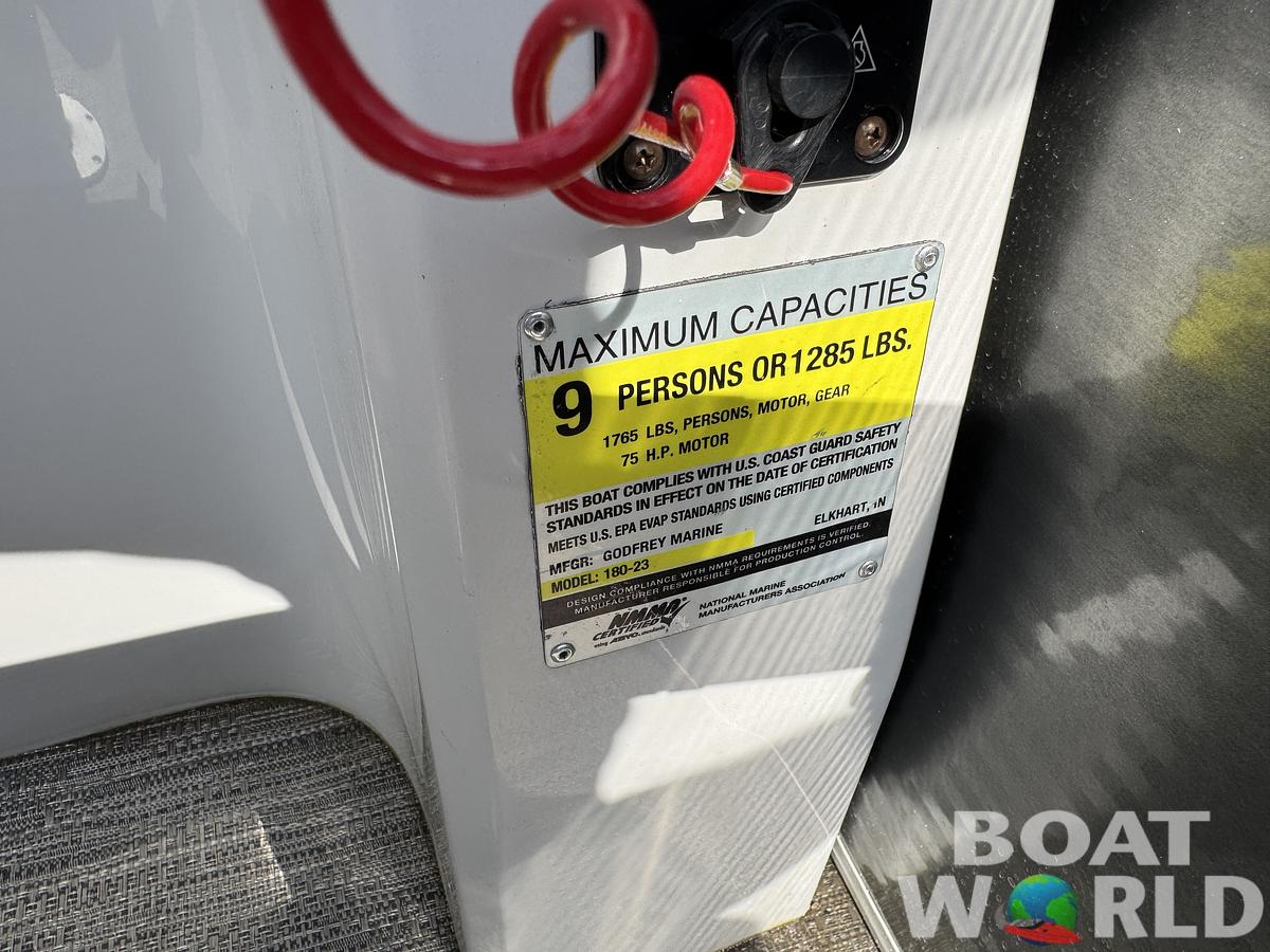 Used 2021 Sweetwater 1880 Pontoon