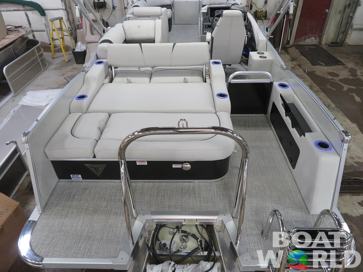 2024 Tahoe Pontoons Cascade 2385 Swingback (VRB) & Honda 115HP 4-Stroke EFI
