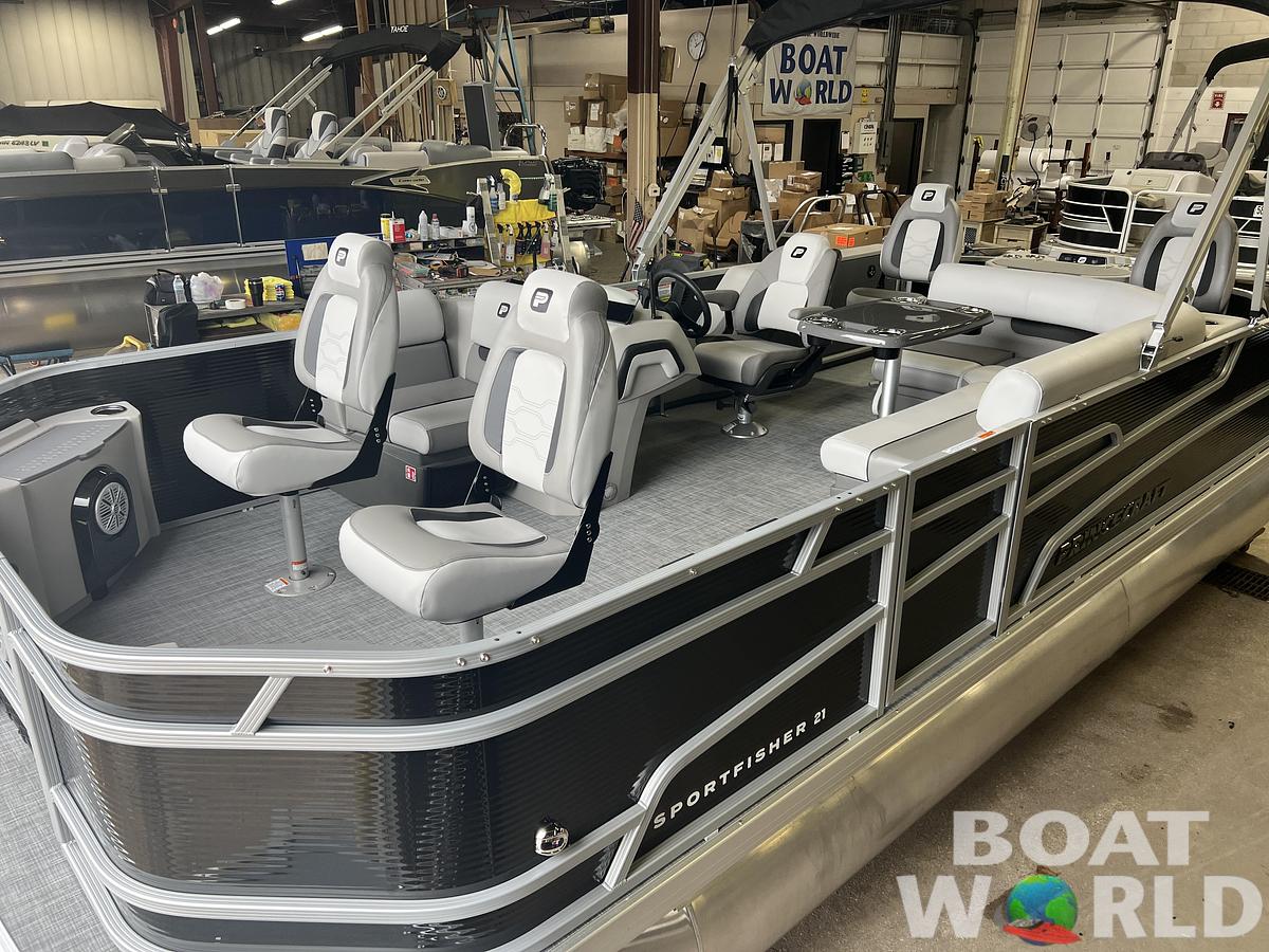 2026 Princecraft 21 Sportfisher 4-S Quad Fish Pontoon 