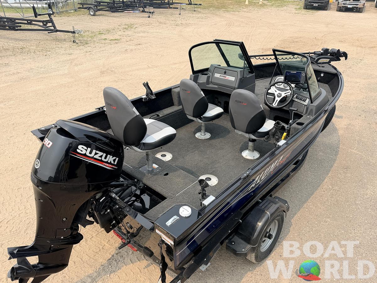 Used 2017 Alumacraft Competitor 165 Sport & 90HP Suzuki 4Stroke -$24,995