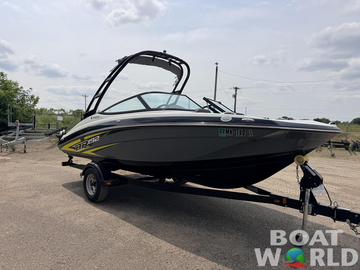 Used 2016 Yamaha AR192 Jet Boat 210HP Supercharged 1.8L & Single Axle Trailer -$29,995