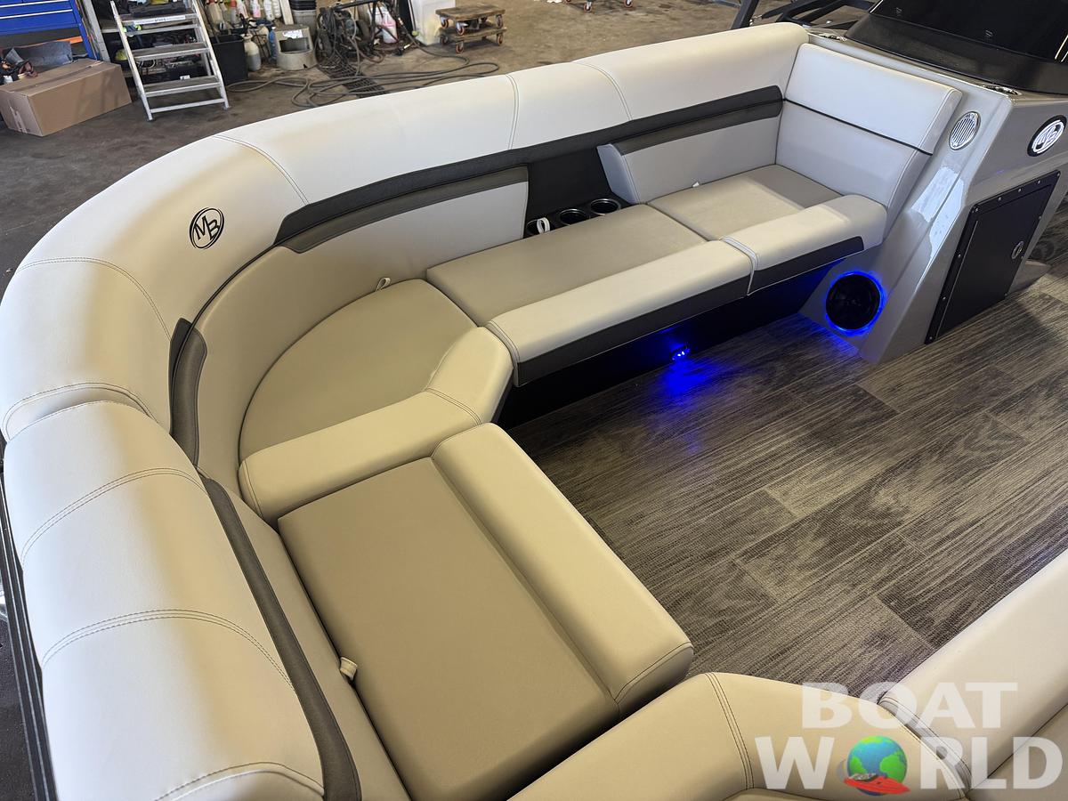 Used 2026 Montego Bay 8522 Quad Lounger BR Deluxe Pontoon 