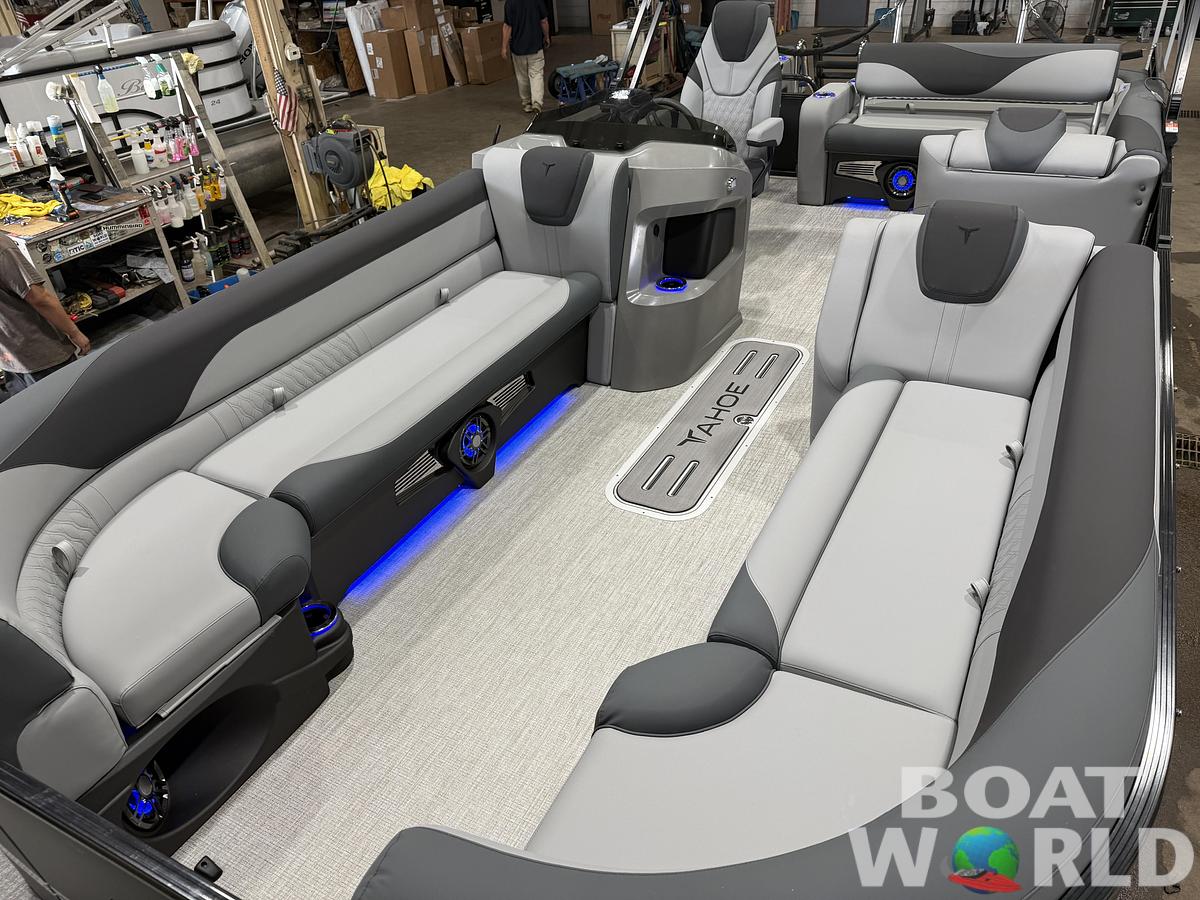 2027 Tahoe LTZ 300HP VRB 2585 Swingback Tritoon $69,995