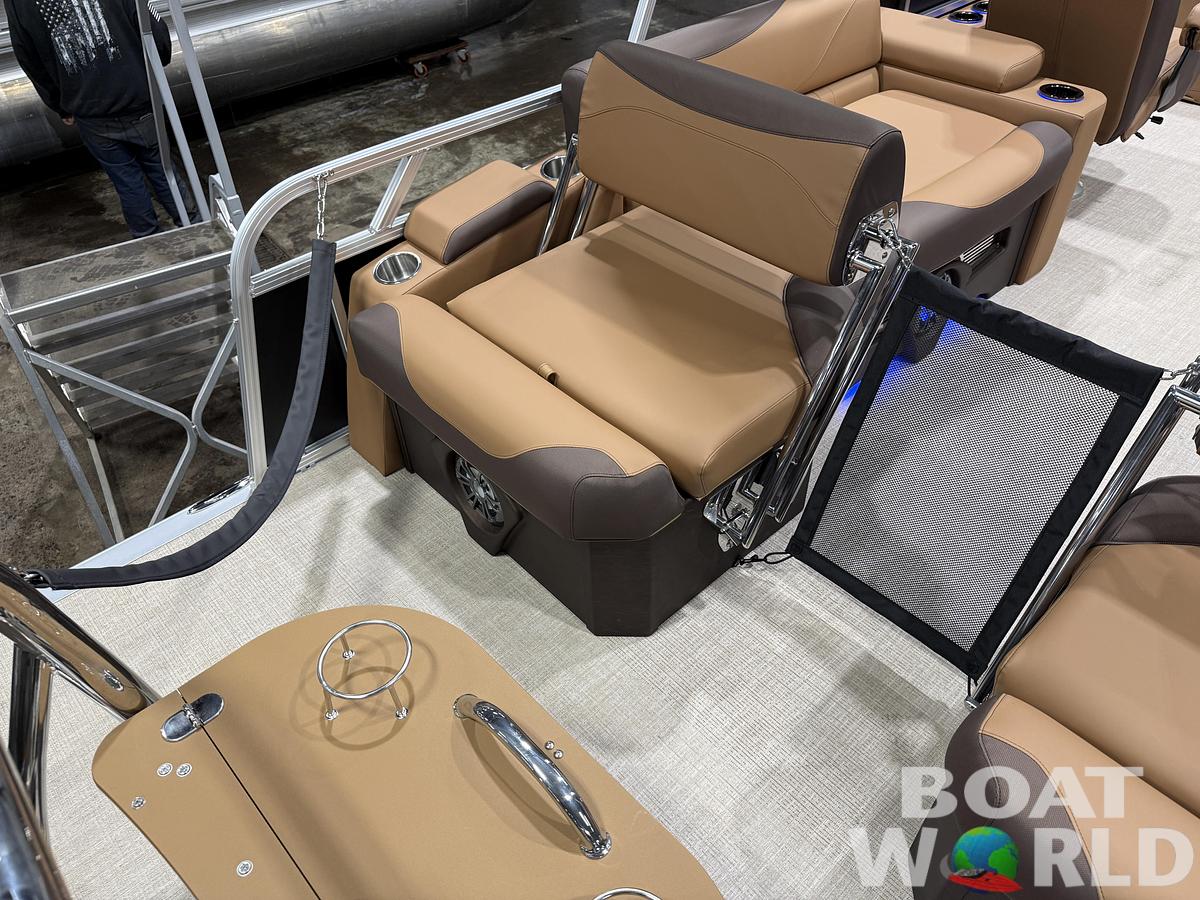 2027 Tahoe LTZ 2385 Quad Lounge Shift SS Tritoon & 4-Stroke Outboard $55995
