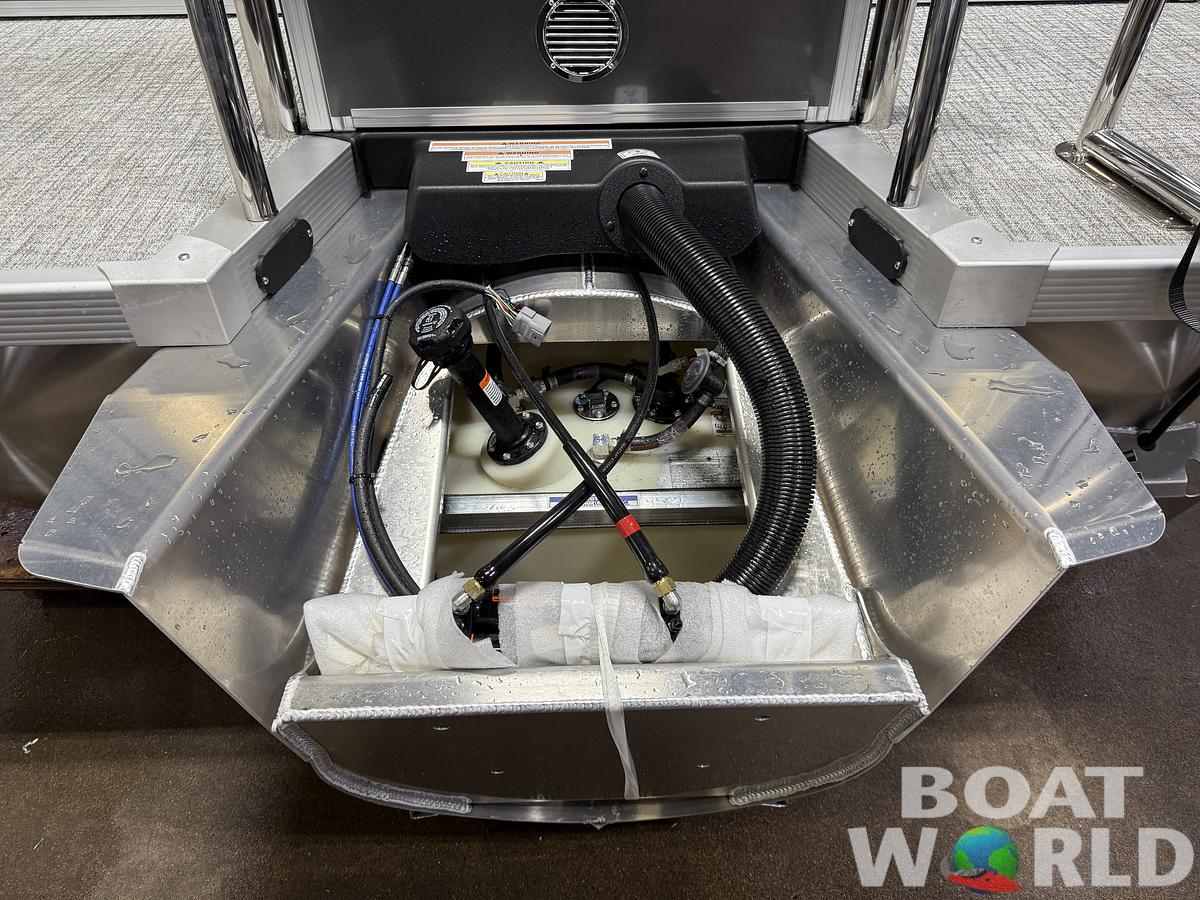 2025 Tahoe Pontoons Cascade 2385 Quad Lounge Tritoon & Honda 4-Stroke EFI