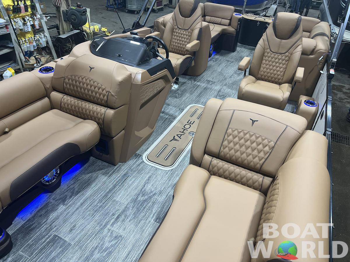 2026 Tahoe Pontoons Cascade 2385 Quad Lounge Tritoon