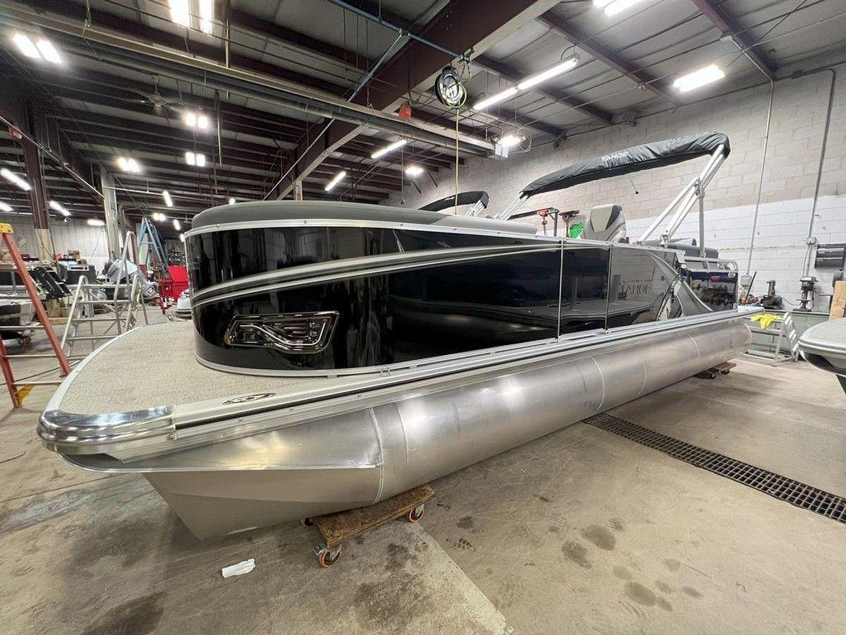2025 Tahoe Pontoons LTZ 2385 Quad Lounge Shift SS & Honda 4-Stroke EFI