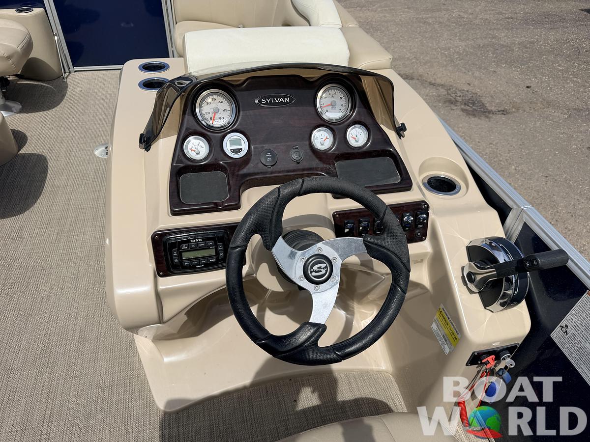Used 2016 Sylvan Mirage 8524 LE & 150HP Mercury 4Stroke - $29,995