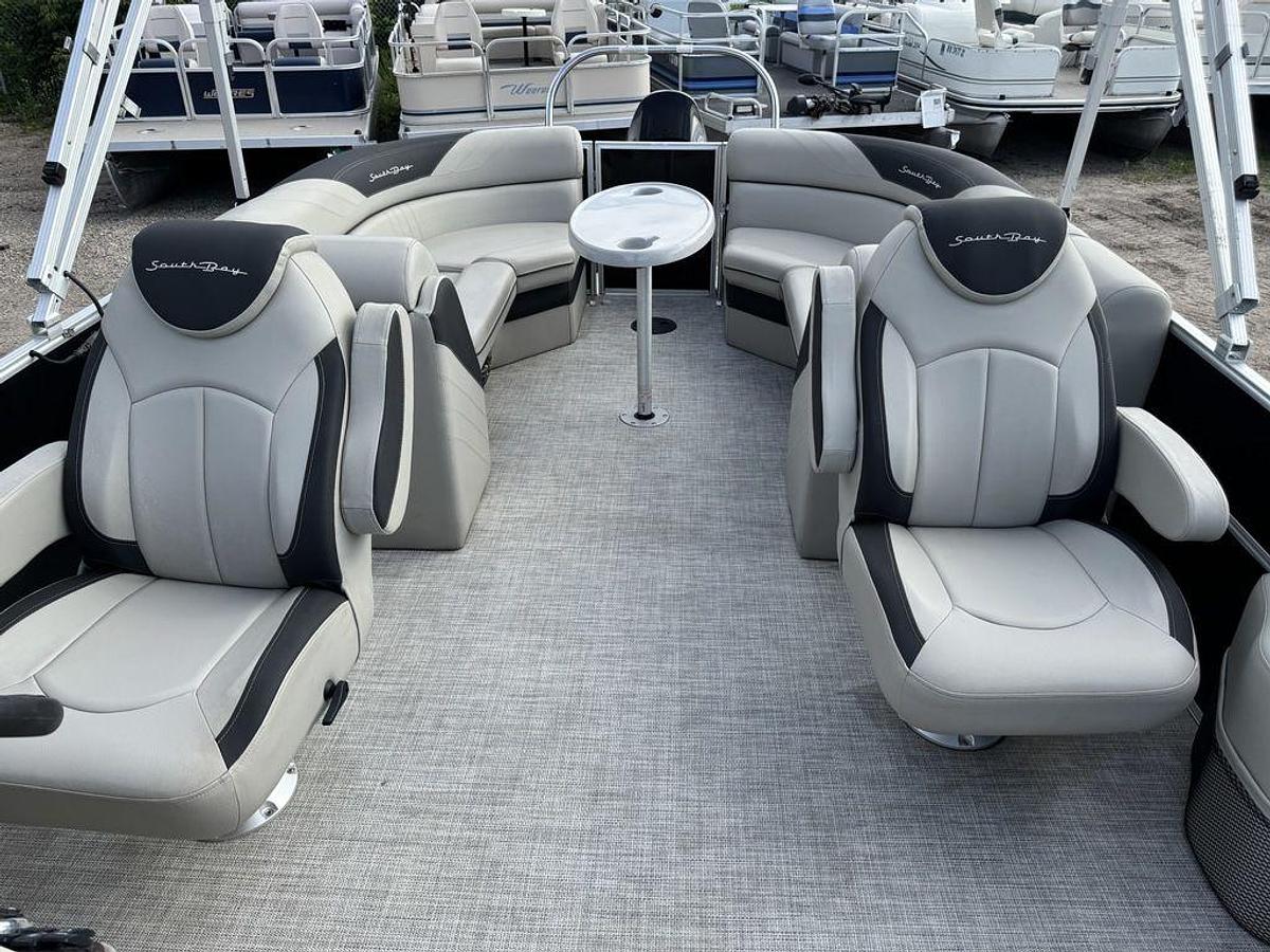 Used 2023 South Bay 224RS LE Pontoon & 140HP Suzuki 4-Stroke EFI